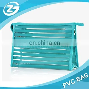 Multicolor Light High Quality Girl Woman Zipper Top PVC Cosmetic Bag thumbnail-3