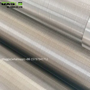 8inch Wedge Wire Screen Pipe Water Filter Screen With Thread Coupling thumbnail-3