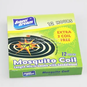 Topone 138mm Raw Material Buring Time 12 Hours Black Mosquito Coil thumbnail-1