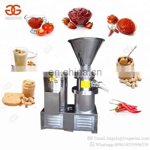 Commercial Tomato Sauce Fruit Jam Coconut Grinding Ketchup Shea Milk Butter Peanut Butter Making Machine thumbnail-6