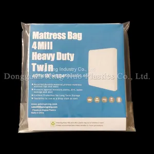 01 Style 4 Mil Heavy Duty Twin Mattress Bag 40 * 18 * 104 Inch thumbnail-1