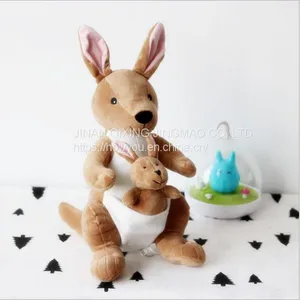 Wholesale Mother and Child Kangaroo Doll Plush Toy thumbnail-1