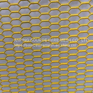 Hexagonal Aluminum Expanded Metal Mesh thumbnail-2