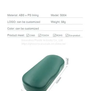 Wholesale Unisex Glasses Case for Reading Glasses, High-quality Plastic Eyeglasses Case thumbnail-2