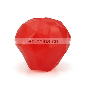 Tough Durable Treat Dog Toy With Unpredictable Bounce,apple Shape Dog Chew Toys, Bouncy Toy for Dog thumbnail-1