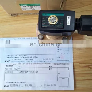 CKD Solenoid Valve ADK11-25A-04N-AC100V Made In Japan for Manufacturing Water Valve thumbnail-2
