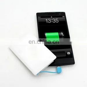 Best Selling Products Super Thin Power Bank Plastic Portable Charger 4000mah Mobile Energy Power Charger thumbnail-5