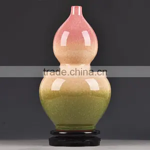 2015 Hot Sell Modern Glazed Ceramic Flower Vase for Decoration/Decorative Flower Vase thumbnail-2