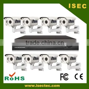 1080P Smart Phone 2MP CCTV AHD System Real Time Hybird DVR 8CH 1080P AHD Kits thumbnail-2