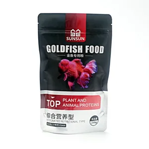 Stand Up Pouch With Zipper For Koi Food Custom Plastic Packaging Pet Food Packaging Bag Aluminum Foil Poly Bags Pouch Food thumbnail-4