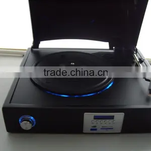 Simple Style!!! DS-2018: Retro Record Player With PC Recording/RCA Stereo Outputs/3 Speed thumbnail-3