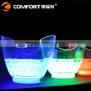Eco-Friendly Feature Cheap Clear Acrylic Led Beer Bucket thumbnail-3