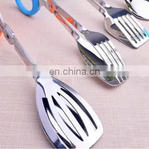 Set of Kitchen Stainless Steel Food Tong, BBQ Buffet Salad Grill Tongs Clip Cooking, Food Serving Utensil Tong Kitchenware thumbnail-3