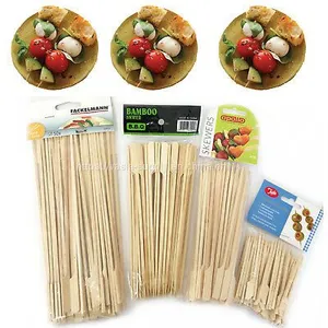 Wholesale Price Factory Direct Sale 15cm 18cm 20cm 25cm 30cm Bamboo Paddle Skewers thumbnail-1