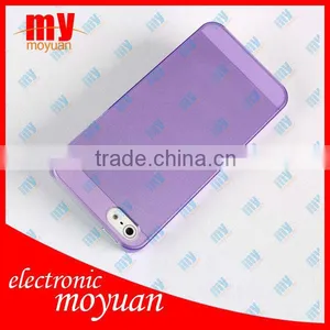 Hot Sale! Various Color Transparency Clear Crystal Hard Back Cover Case For Iphone5 5G Without Retail Box thumbnail-3