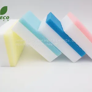 Customized Magic Melamine Nano Sponge Sheets Magic Eraser for Removing Rust Cleaning Cotton Emery Sponge Extra Durable Melamine Sponge Magic Sponge thumbnail-1