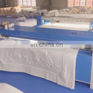 Factory Supply Computerized Single Quilting Machine for Mattresses and Blankets Quilt Cutting Making Machine thumbnail-3