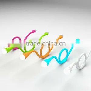 NEWEST USB Mini Lighting 0.5w DC 3V Black Bendable Easy Carrying thumbnail-1