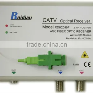 FTTH Fiber Optic CATV AGC Receiver Build-in Filter/ftth Equipment thumbnail-4