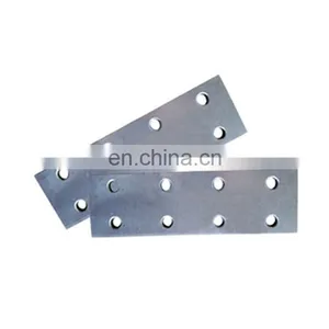 Solid Standard Elevator Guide Rail Fishplate for Passenger Elevator thumbnail-1