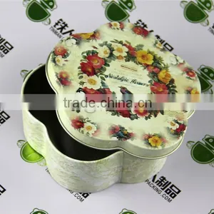 Blomming Tea Flower Shape Metal Packaging thumbnail-1