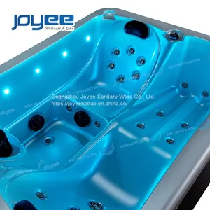 JOYEE 2 Person Small Size Balboa Control System Outdoor Whirlpool Spa Hot Tub thumbnail-3
