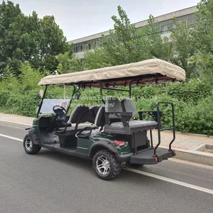 6 Seats Cheap Electric Golf Cart for Sale With CE Certificate , 6 Seater Electric Golf Cart thumbnail-3