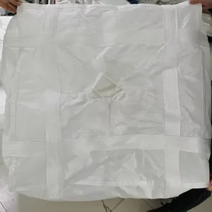 Supplier for PP Bulk Bag Jumbo Bag 1 Ton Tote Big Bag Double Loops FIBC for Animal Feed thumbnail-5