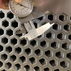 Top Grade Quality Perforated Plate Perforated Metal Mesh 0.3mm to 10mm Perforierte Platte /perforierte Platte /لوحة مثقوبة Stainless Steel Aluminum thumbnail-3