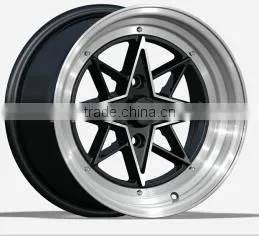 Item TL0805 15x8.0 Wholesale Wheel Rim PCD 4x100 114.3 Silver MB Cast Wheel Fit for Replica Wheels thumbnail-1