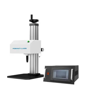LCD Touch Screen Flat Metal Nameplate Dot Peen Marking Engraving Machine thumbnail-1