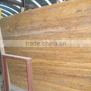 Distinctive Style Polished French Golden Marble Slab Sizes thumbnail-2