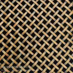 Custom Type Stainless Steel Decorative Crimped Wire Metal Mesh for Architectural Facades thumbnail-3