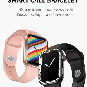 Smart Bracelet Bluetooth Sports Call BraceletSmart Watch Bluetooth Music Player Sports Pedometer Phone Watch thumbnail-1