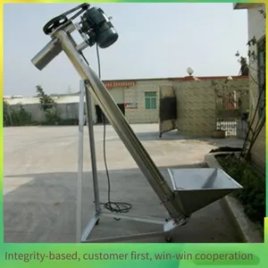 Fine Powder Tube Screw Conveyor With a Pipe Diameter of 219, Auger Feeding Machine, Vertical Hoist for Filling Wet Sand and Dry Powder Into Tanks thumbnail-3