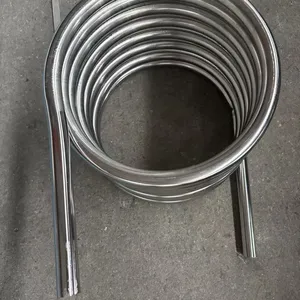 Round Pipe 316 Stainless Steel Pipe Coil for Refrigeration and 304 Stainless Steel Stainless Steel Tube Pipe thumbnail-3