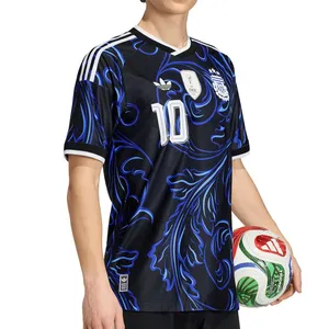 2026 Season Argentina World Cup Jersey, Same Style as Messi, Royal Blue Player Version Short Sleeve Men's Football Shirt thumbnail-1