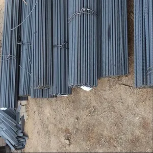 ASTM A615 Grade Reinforced Deformed Steel Bar HRB500 High Tensile Reinforcing Rebar With Competitive Price thumbnail-1