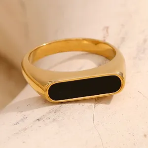 Laser Engraved 304 Stainless Steel Ring 8mm Band for Personalized Gifts Bulk Order thumbnail-5
