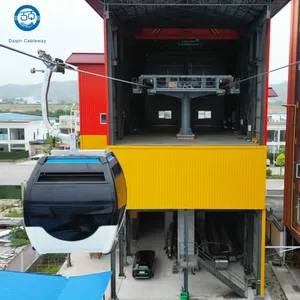 Dq Detachable Steel Cableway Eco-Friendly Commercial Outdoor Scenic Aerial Tramway for 5-10 Passengers Over 500kg Capacity thumbnail-3