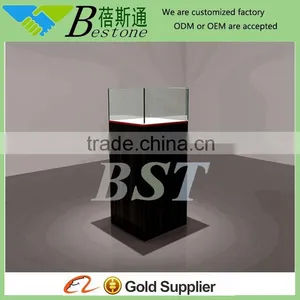 Wooden Free Standing Glass Display Cabinet thumbnail-1