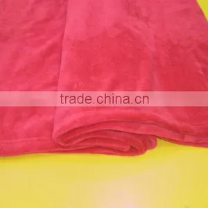 Red Coral Fleece Blanket thumbnail-1