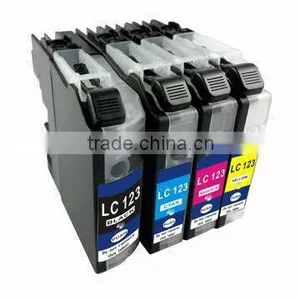 Compatible for Brother Lc123 Lc125 Lc127 Ink Cartridge for MFC-J4410DW/J4510DW/J4610DW/J4710DW DCP-J4110DW thumbnail-1