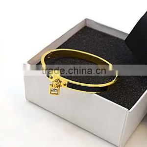 Fashion Jewelry 2016 Lock Bangle Bracelet thumbnail-6