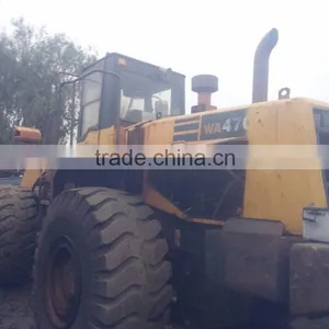 Strong Power Used Good Condition Wheel Loader WA470 for Cheap Sale in Shanghai thumbnail-1