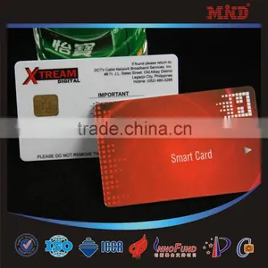 MDC334 Contact IC Card 5542 5528 Chip With QR Code and Magnetic thumbnail-1