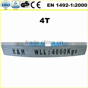 4T Double Flat Polyester Lift Sling thumbnail-1