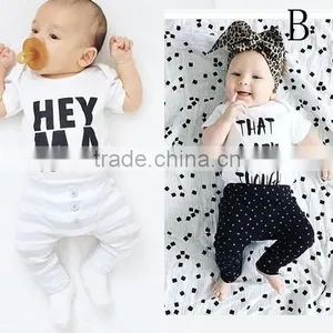 High Quality 100% Cotton Cute Baby Bodysuit White Baby Romper Toddlers Romper Suit thumbnail-3
