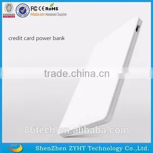 New Products 2016 Phone Charger Slim Shape Power Bank Polymer Battery thumbnail-2