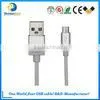 Remax New Design Fabric Braided USB Data Cable 2.1A for Micro thumbnail-4